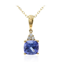Collier en or et Tanzanite AAA (CIRARI)