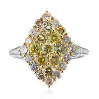 Bague en or et Diamant fancy SI2 (CIRARI)