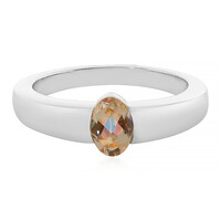 Bague en argent et Quartz Luna