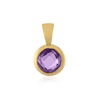 Pendentif en or et Améthyste