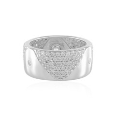 Bague en argent et Zircon (de Melo)