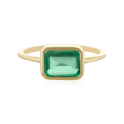 Bague en or et Emeraude de Russie