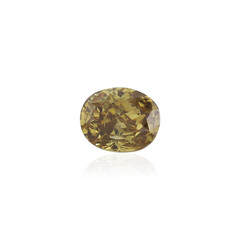  Diamant SI2 jaune 0,18 ct (gemme et boîte de collection)