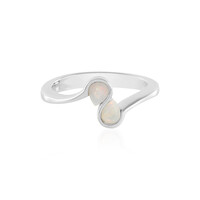 Bague en argent et Opale Welo