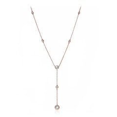 Collier en or et Morganite AAA