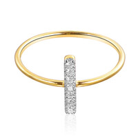 Bague en or et Diamant I3 (I)