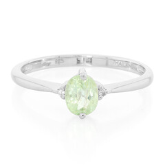 Bague en argent et Tourmaline Paraïba