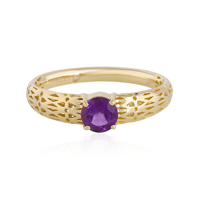 Bague en or et Améthyste (Ornaments by de Melo)
