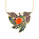 Collier en argent et Cornaline (Adela Silber)