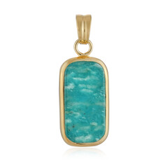 Pendentif en argent et Amazonite (Bali Barong)