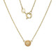 Collier en argent et Citrine (Adela Silber)