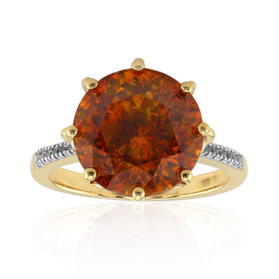 Bague en or et Sphalérite d’Espagne