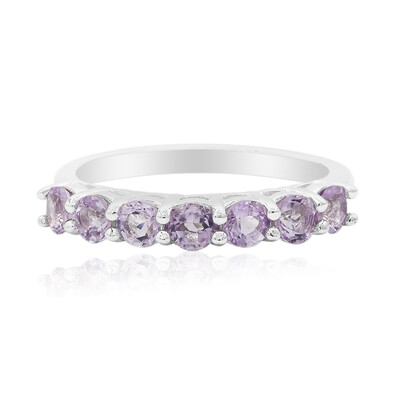 Bague en argent et Améthyste