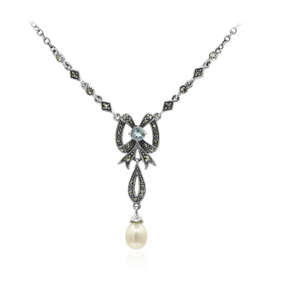 Collier en argent et Perle de culture d'eau douce