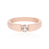Bague en argent et Morganite