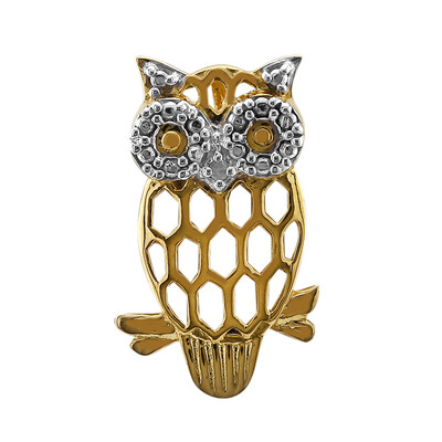 Pendentif en argent et Diamant I2 (I)