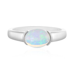 Bague en argent et Opale Welo