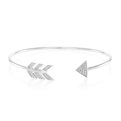 Bracelet en argent et Saphir blanc
