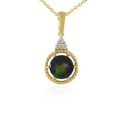 Collier en argent et Opale Mezezo