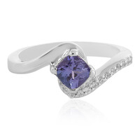 Bague en argent et Tanzanite
