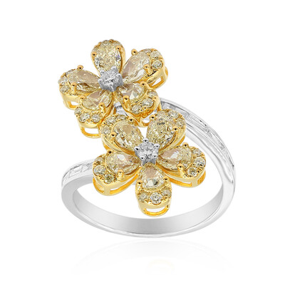Bague en or et Diamant SI2 jaune (CIRARI)
