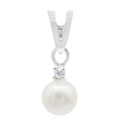 Pendentif en argent et Perle de culture d'eau douce (TPC)