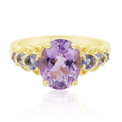Bague en argent et Améthyste