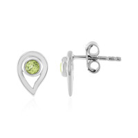 Boucles d'oreilles en argent et Péridot