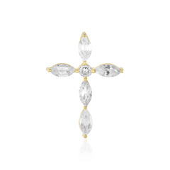 Pendentif en argent et Zircon (Adela Silber)