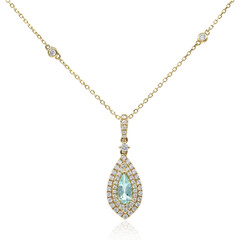 Collier en or et Tourmaline Paraïba (CIRARI)