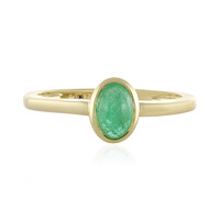 Bague en or et Emeraude de Colombie
