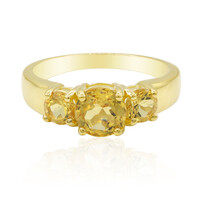 Bague en or et Héliodore