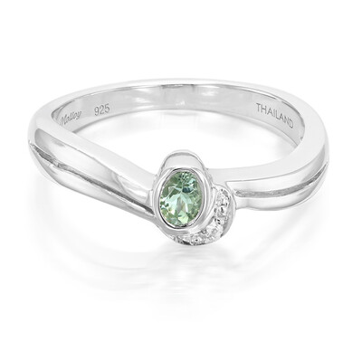 Bague en argent et Tourmaline Paraïba