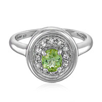 Bague en argent et Tourmaline Paraïba