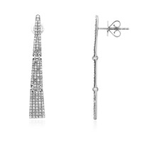 Boucles d'oreilles en or et Diamant SI (de Melo)
