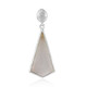 Pendentif en argent et Quartz rose