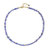 Collier en argent et Tanzanite