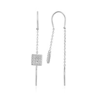 Boucles d'oreilles en argent et Zircon