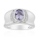 Bague en argent et Tanzanite non chauffée (Remy Rotenier)