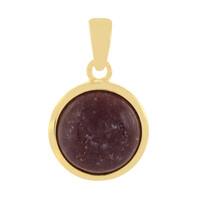 Pendentif en argent et Lépidolite