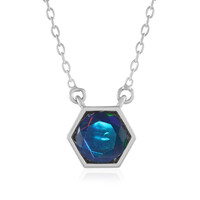 Collier en argent et Opale Mezezo