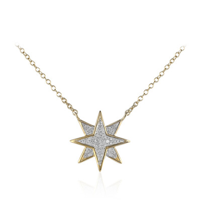 Collier en argent et Diamant I3 (I)