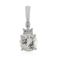 Pendentif en argent et Danburite