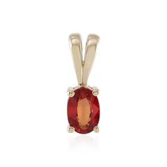 Pendentif en or et Rubis de Tanzanie