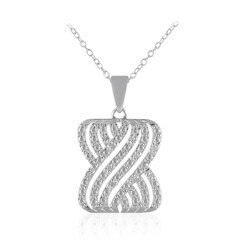 Collier en argent et Diamant I3 (I)