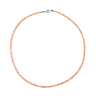 Collier en argent et Pierre du Soleil