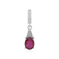 Pendentif en argent et Rubis de Bemainty