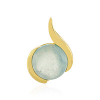 Pendentif en argent et Aigue-marine