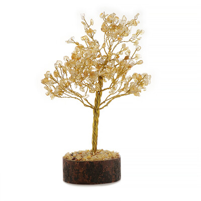 Accessoire en laiton et Citrine