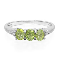 Bague en argent et Tourmaline Paraïba